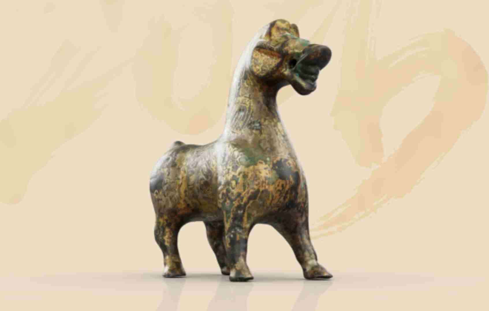 赏国宝骏马 开启奔腾新岁