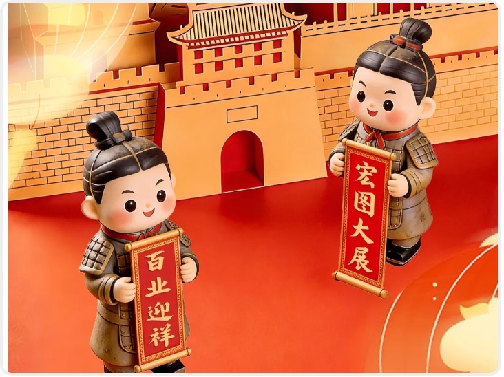 百业迎祥 宏图大展