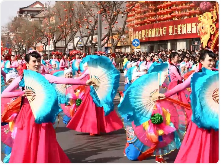 2026“陕北榆林过大年”秧歌展演火热开扭