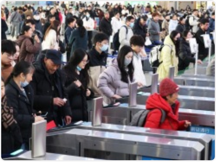 全国铁路今天预计发送旅客1793万人次