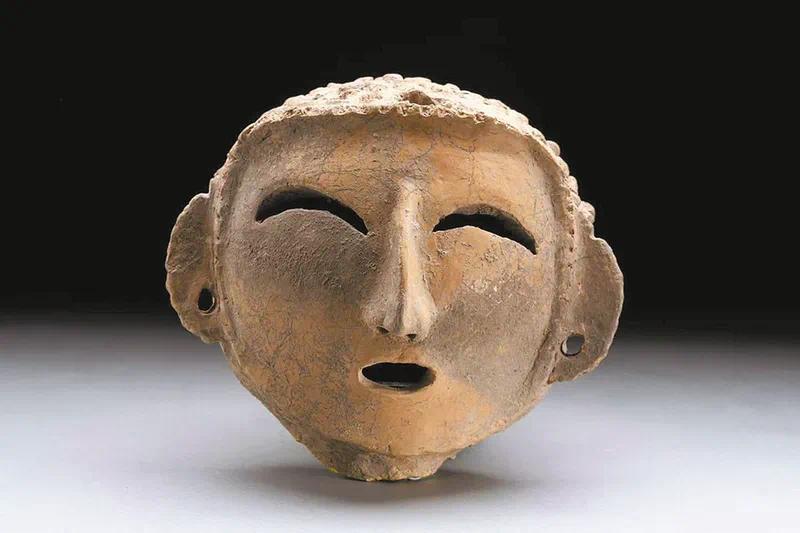 蒋家遗址出土陶人像正式命名“渭笑笑”