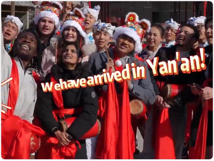 外国留学生茉莉的陕北寻年记