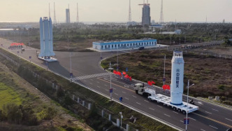 长征八号甲遥八火箭转运至发射区 近期择期发射