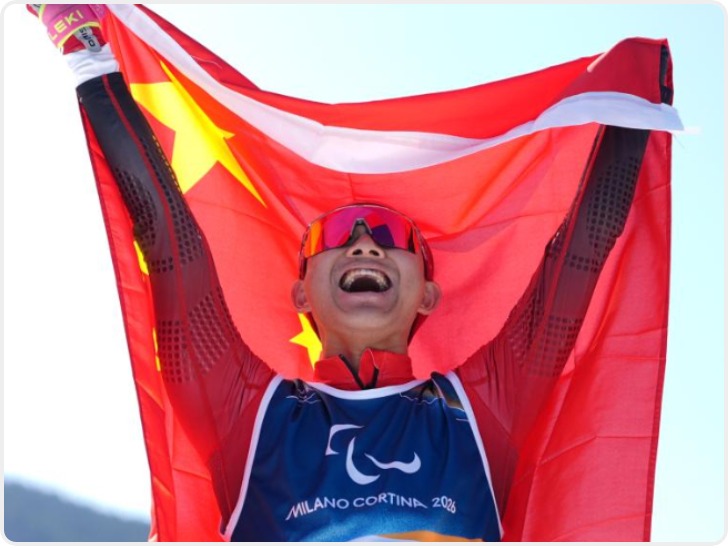 “我想再多带几枚奖牌回去”——记米兰冬残奥会中国队首金得主蔡佳云