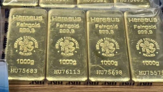 香港发生黄金劫案：拘捕5人 73公斤金条被找回