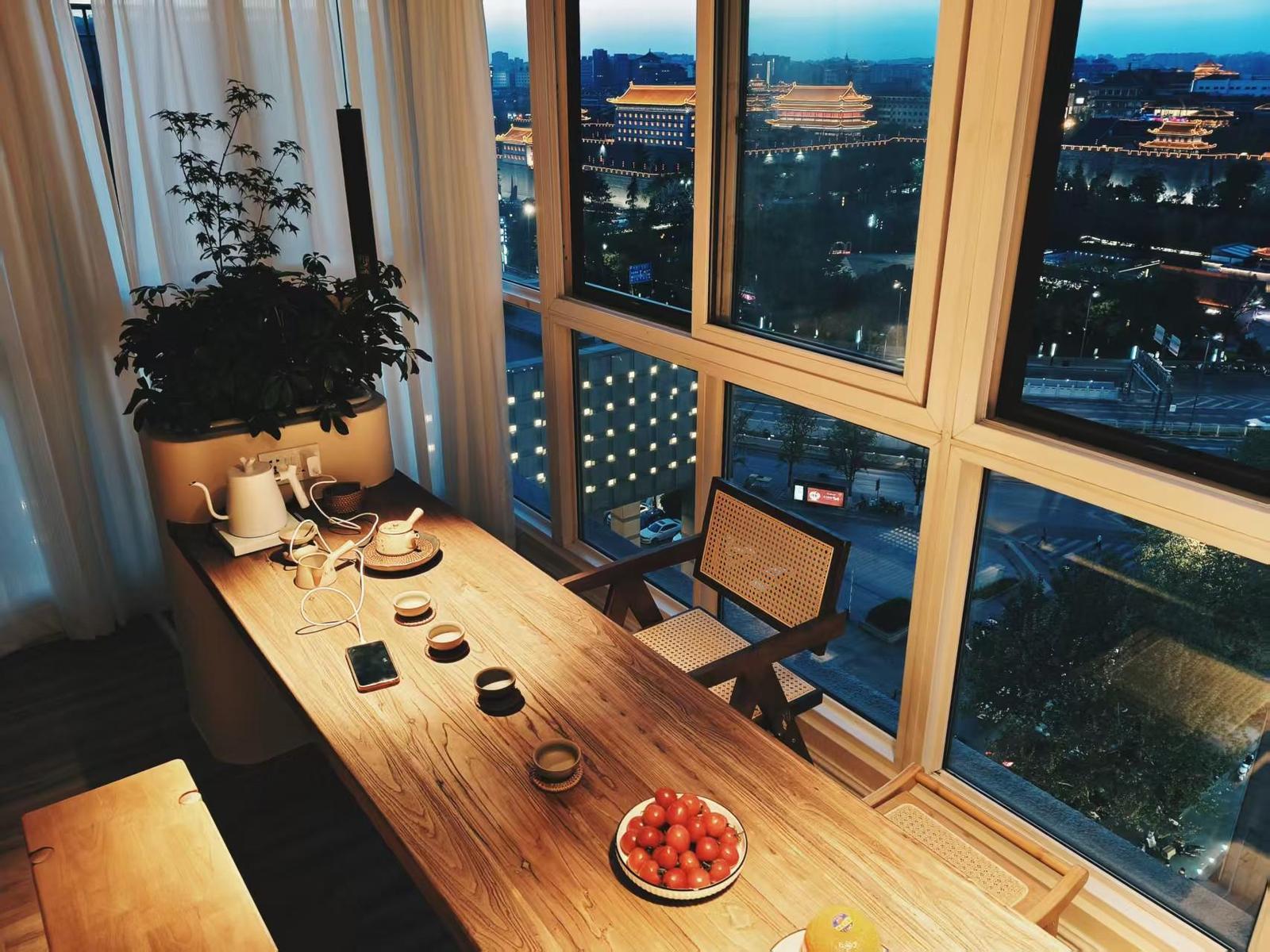 肆意设计师民宿景观房夜景 受访者图