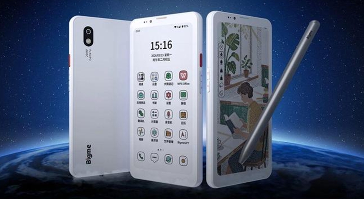 Bigme大我HiBreak Plus彩墨屏手写手机亮相