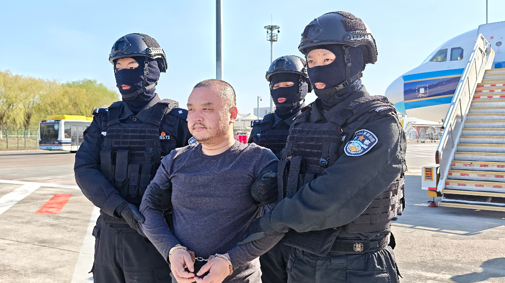 陈志犯罪集团核心骨干成员李雄被从柬埔寨押解回国