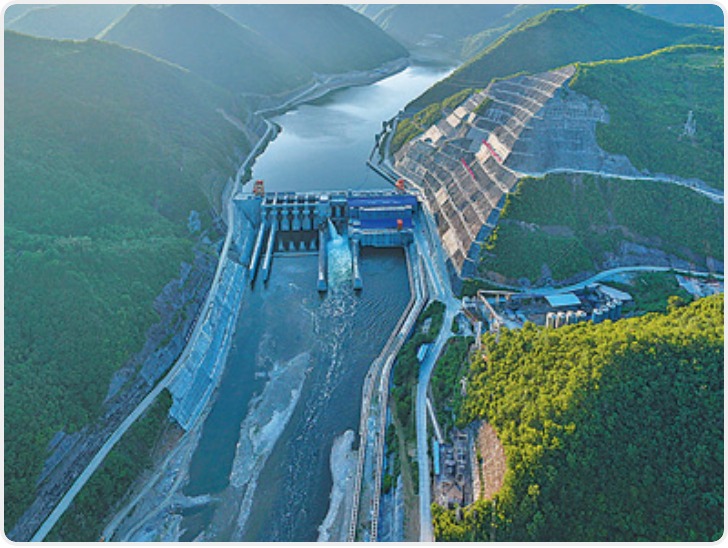 引汉济渭黄金峡生态鱼道正式通水过鱼