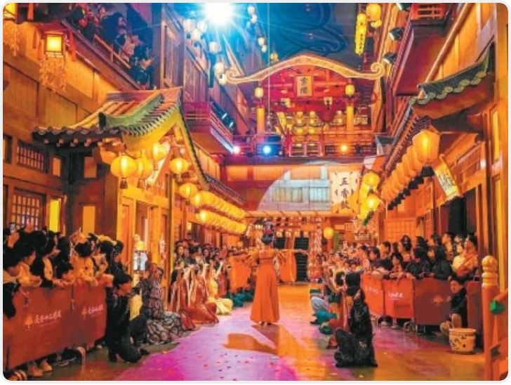 消费场景焕新 长安十二时辰主题街区假期活动精彩纷呈