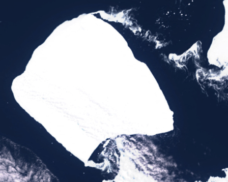 全球最大冰山末次崩塌已被“销号” 面积曾达4170平方公里