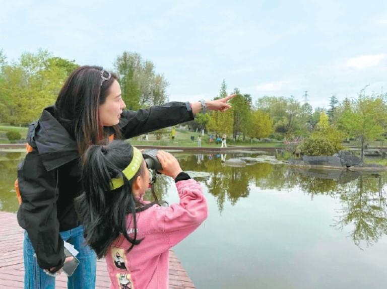 西安市第七届家庭观鸟比赛举办  感受自然生态之美