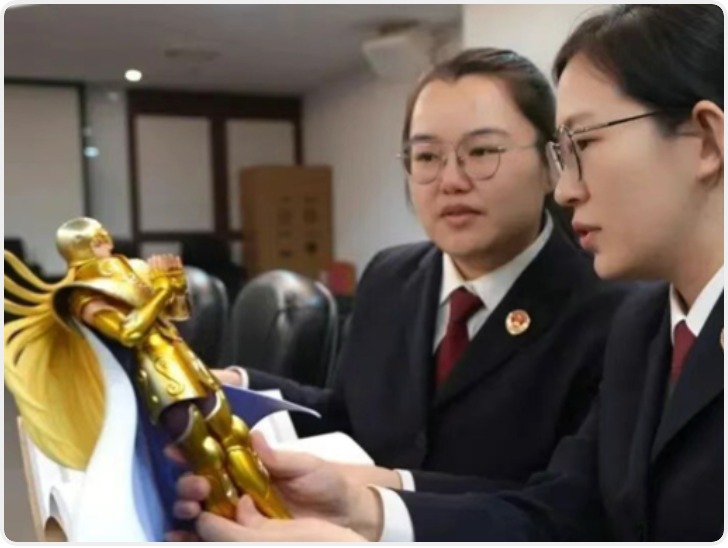 自制的圣斗士手办是“二创”还是盗版？上海检察官指出关键