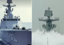 解放军护卫舰与外舰缠斗20小时 央视披露细节