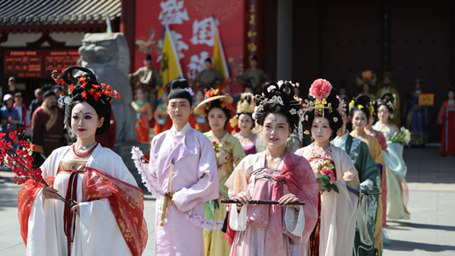 莫负春日好时光 华清宫上巳花神节演绎春日国风盛典