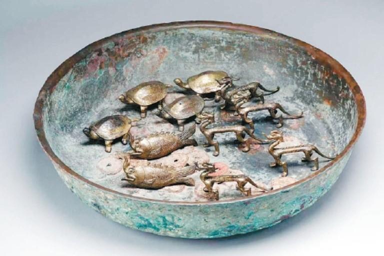 唐代大墓棺床下方藏着一座“动物园” 这种遗物组合系国内唐代墓葬考古中首次确认