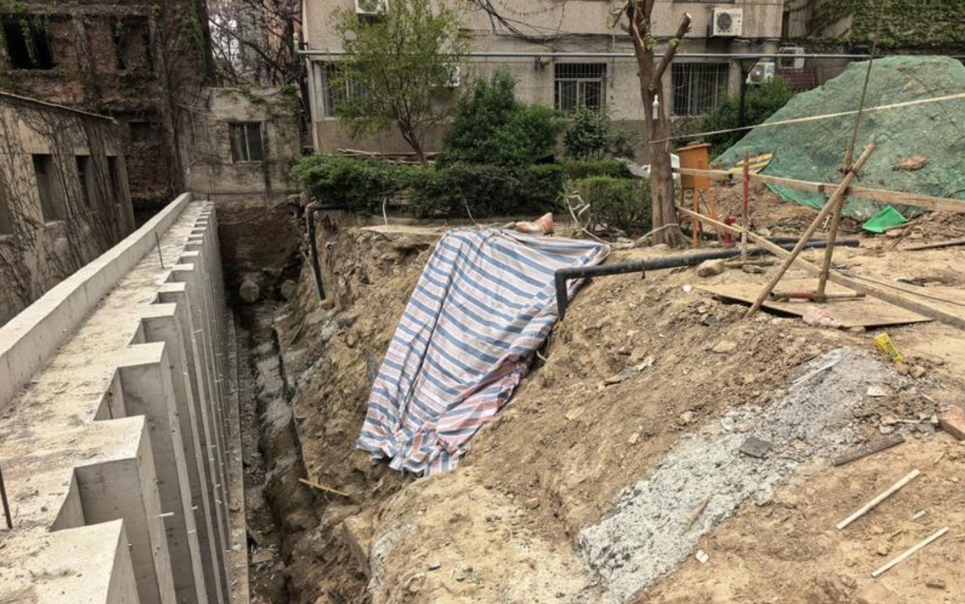 新闻追踪|污水井已浇筑完成 坑内基础性工程已完成大部分