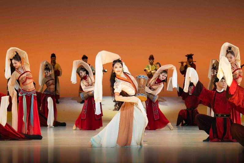 舞剧《龟兹》西安首演 再现千年丝路风华