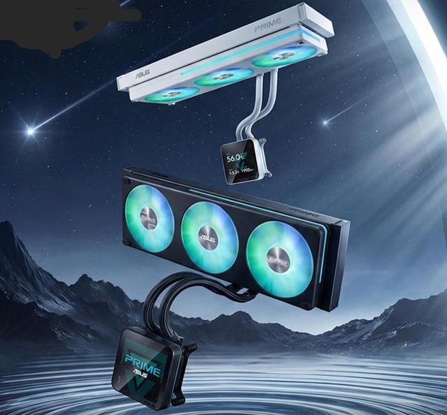 华硕PRIME LC II 360 ARGB LCD水冷散热器上架