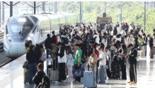 8天发送旅客约1.58亿人次 铁路“五一”假期运输今日收官