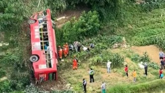 广西梧州公交车坠翻事故致3人死亡 排除酒驾、毒驾肇事嫌疑