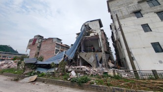 广西柳州地震已造成58栋民房受损 引发次生地质灾害10起