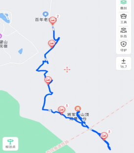 西安公布11条合规合法徒步登山路线(图6)