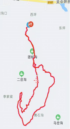 西安公布11条合规合法徒步登山路线(图10)