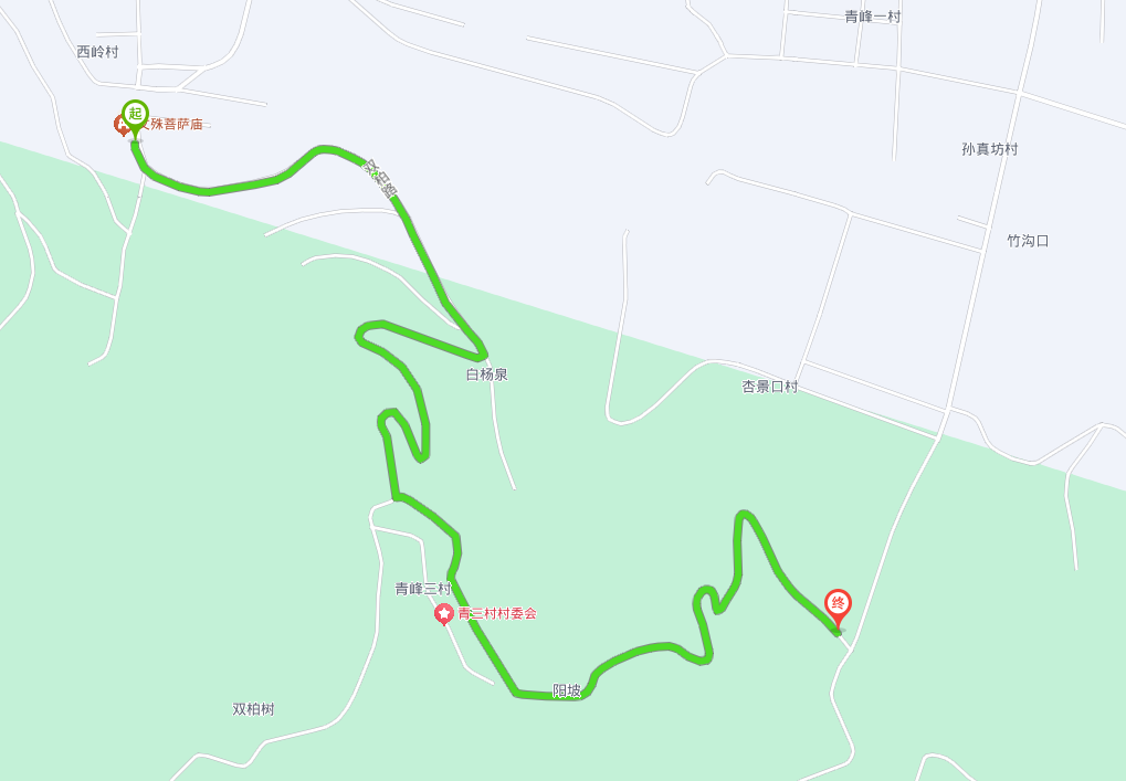 西安公布11条合规合法徒步登山路线(图4)