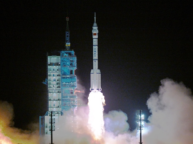 神舟二十三号载人飞船发射取得圆满成功