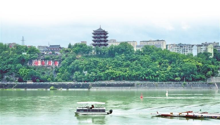 一脉汉江润安康 半是清流半是金