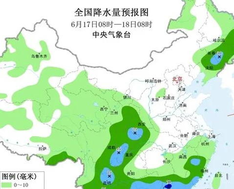 雷暴大风 陕西大范围降雨要来了 西安最高温39℃！