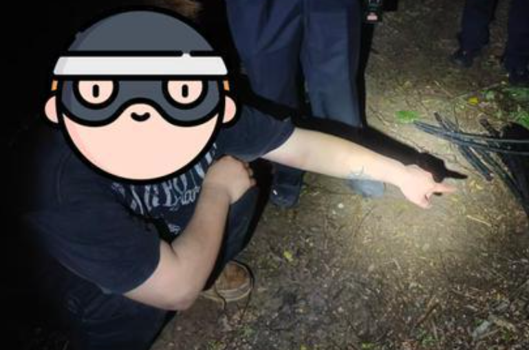 男子偷电缆时撞上民警 慌忙躲进草丛被蚊子咬崩溃窜出