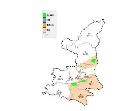 陕西短时暴雨加雷暴天气马上到 今起关中局地35℃
