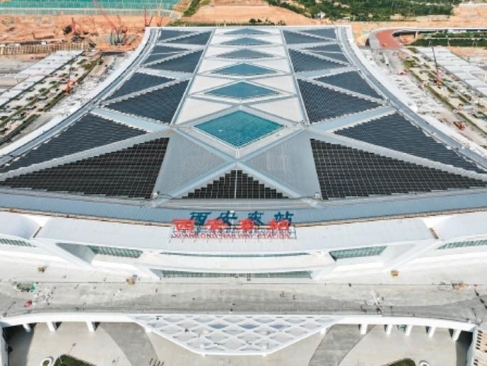 唐风融丝路枢纽启新程 西安东站静待绽放