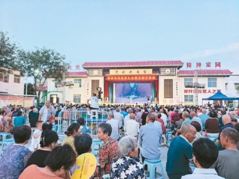 乡村送好戏 秦腔名家名角唱响临潼乡村夜