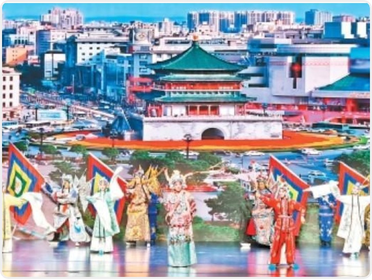 第三届陕台文化交流周暨海峡两岸青年汉唐文化夏令营在西安开幕