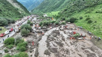 甘肃渭源景区发生山洪后已成功救援174人 伤者生命体征均平稳