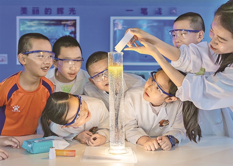 科学实验趣味多