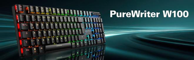 Sharkoon推出PureWriter W100键盘