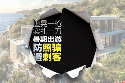 暑期出游防照骗 避刺客