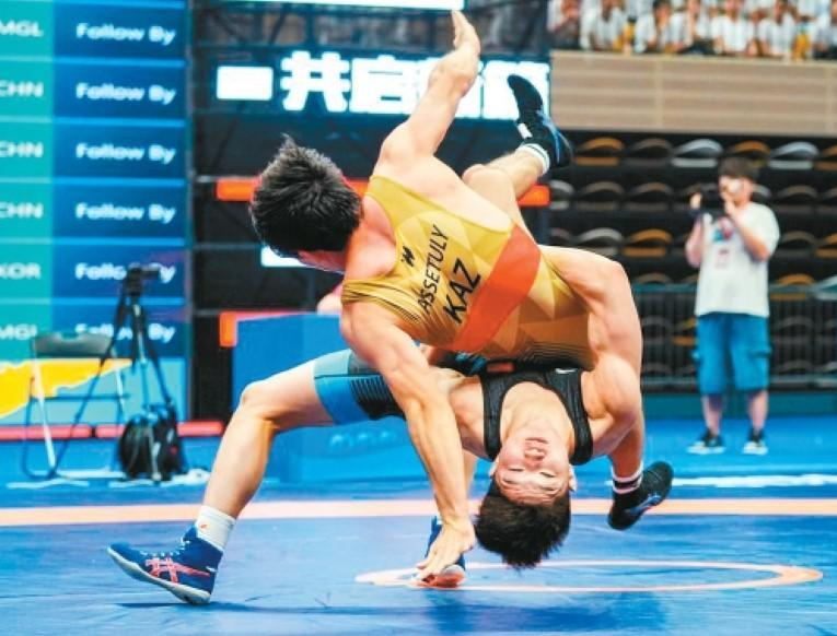 2026中国-中亚国家摔跤精英赛在西安落幕