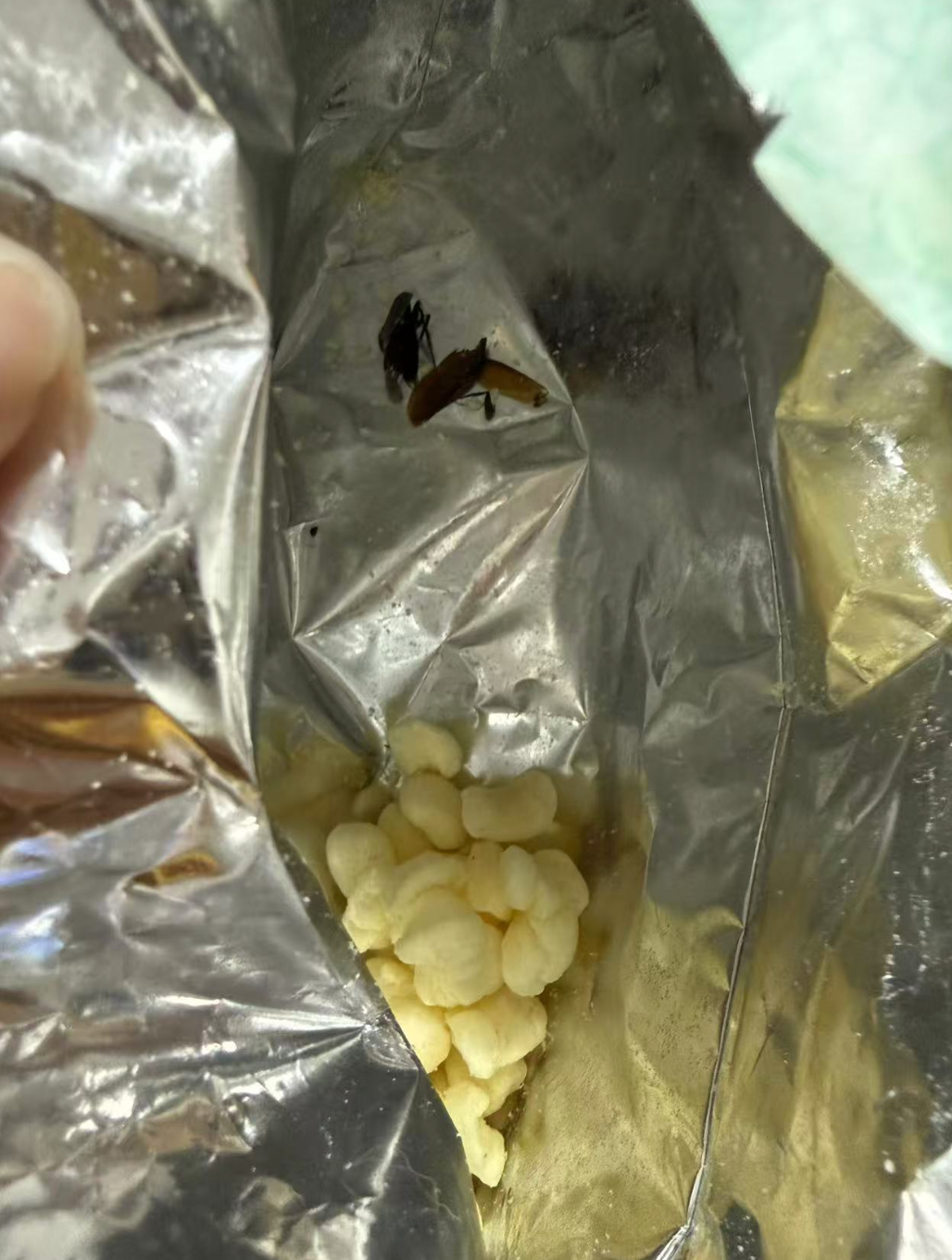 消费者称在薯片里吃出“已经烘干”的蟑螂 上好佳：初查未发现蟑螂