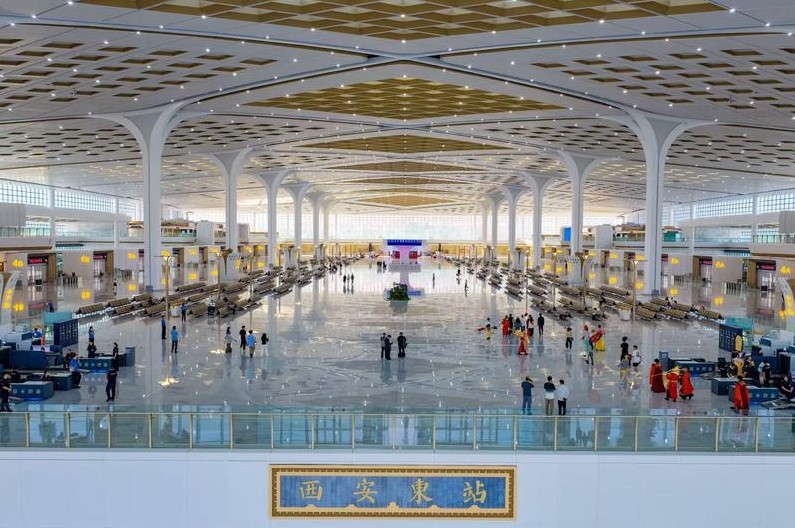 西安东站累计发送旅客突破100万人次