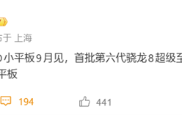 iQOO 16、小平板将于9月发布