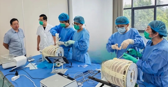 西安市人民医院开展动物实操模拟演练