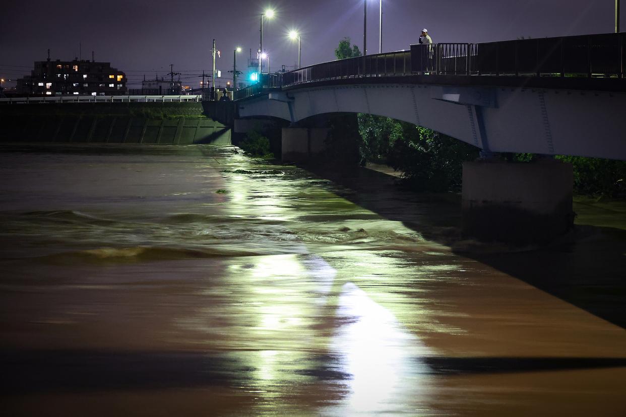 日本名古屋遭强降雨 多处亚运会场馆漏雨