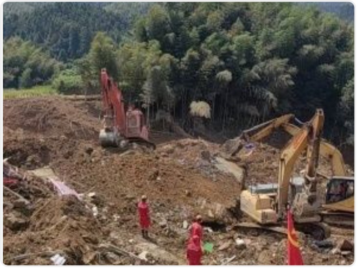江西遂川高坪镇泥石流灾害共造成13人遇难
