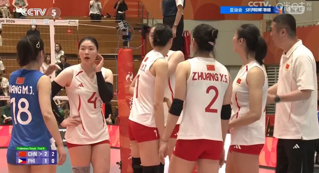 中国女排3比0横扫菲律宾 迎亚运开门红