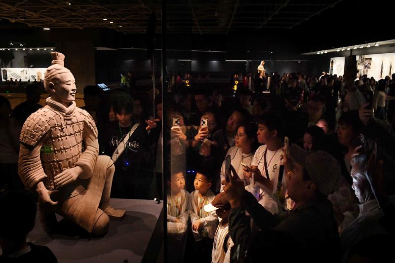 秦兵马俑二号坑展厅完成展陈提升 10月1日起试开放